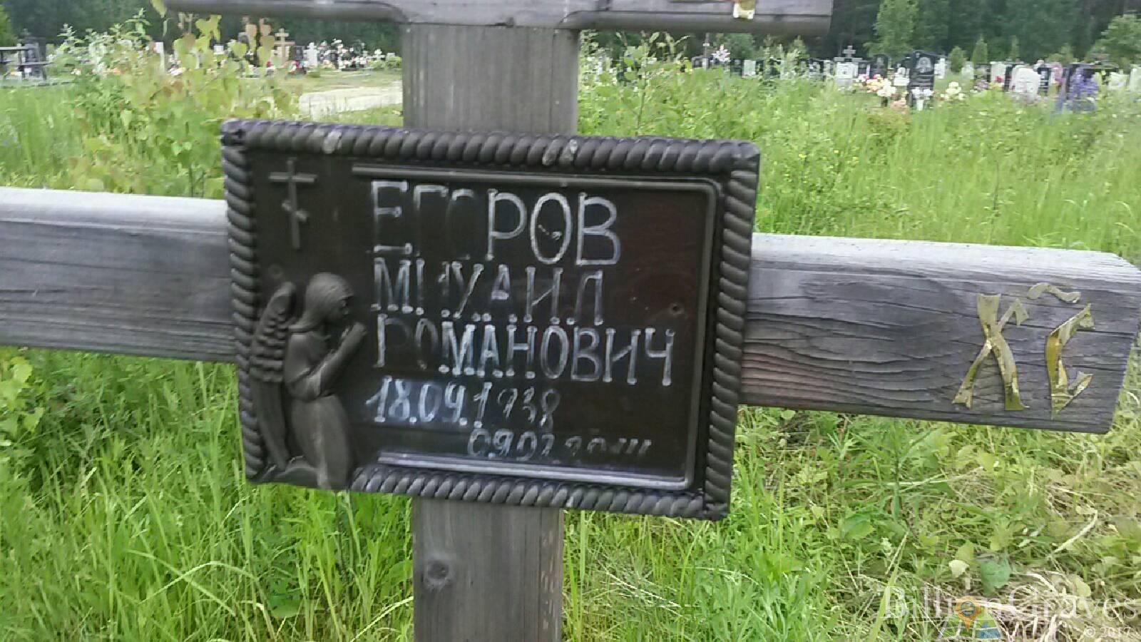 Егоров Михаил Романович