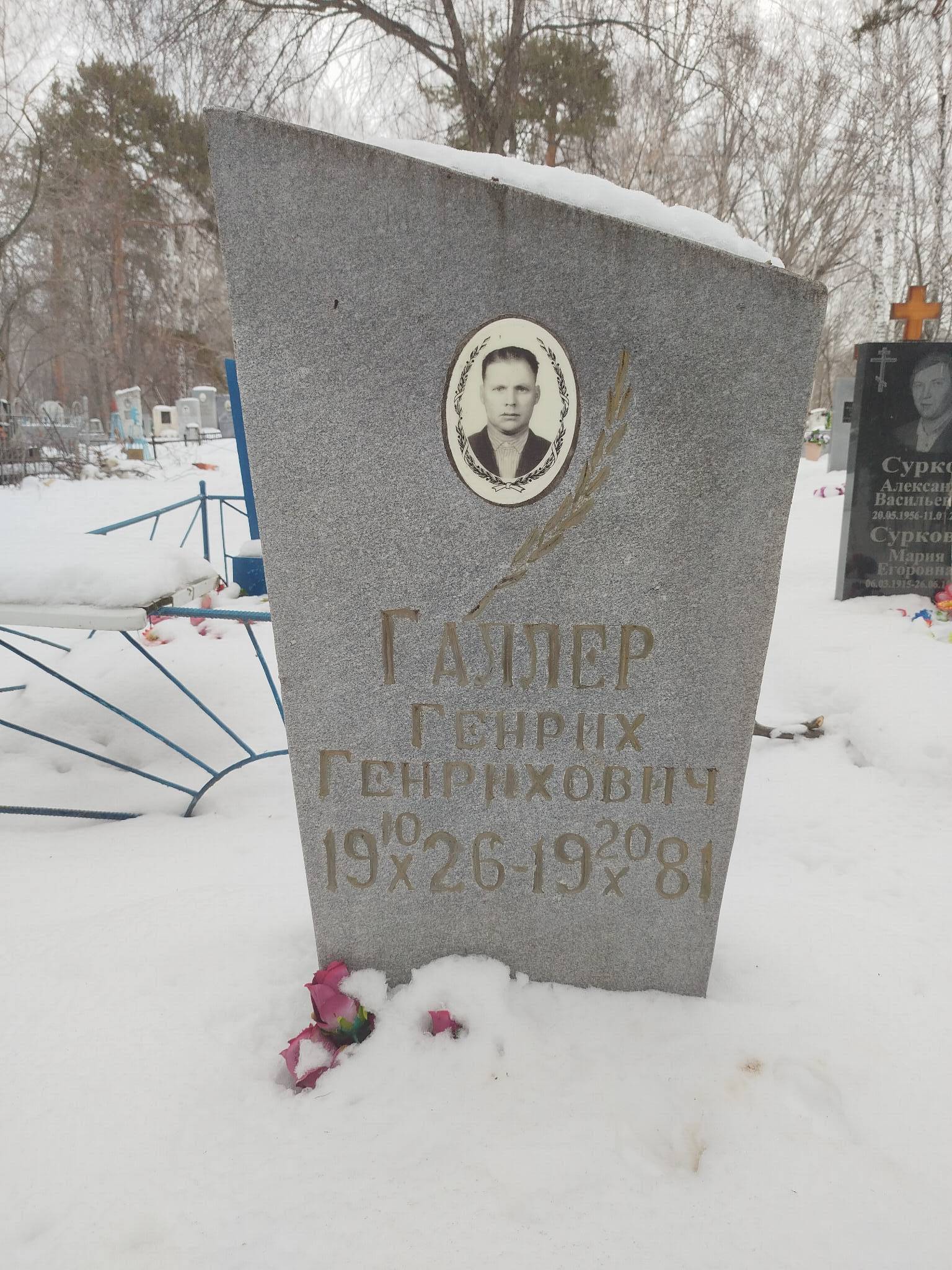 Галлер Генрих Генрихович