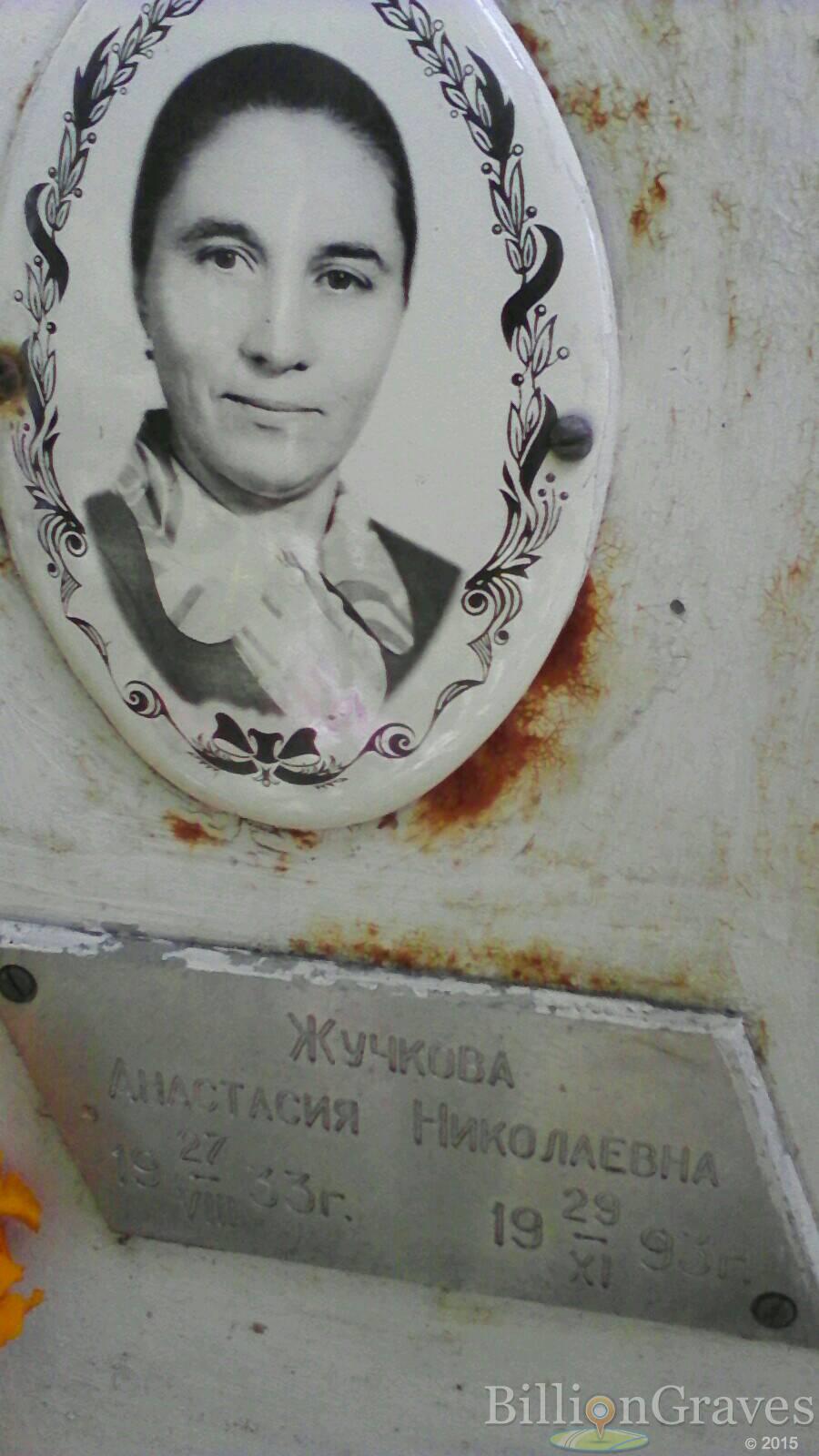 Жучкова Анастасия Николаевна