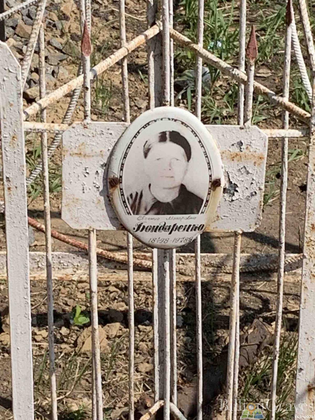 Бондаренко Евгения Макаровна