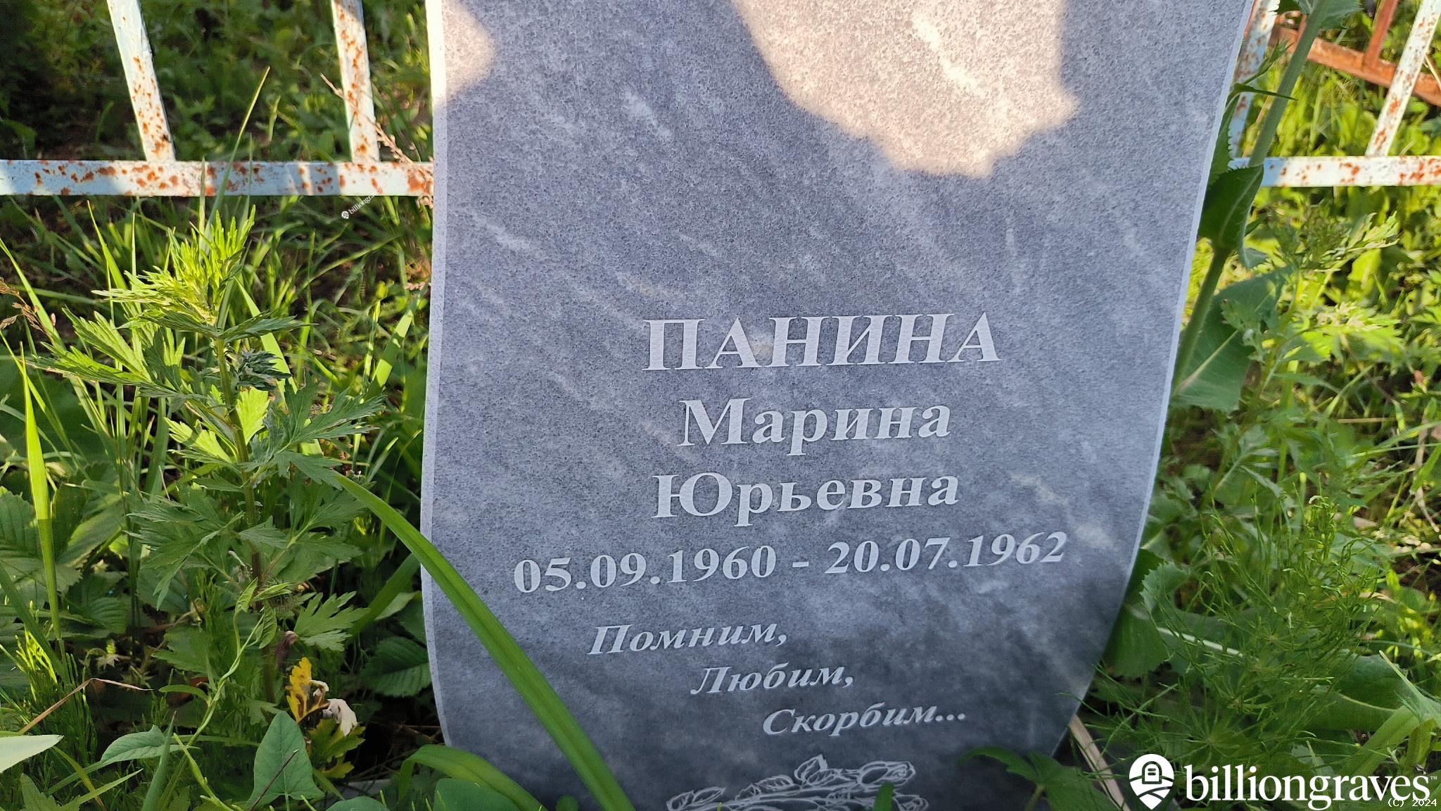 Панина Марина Юрьевна