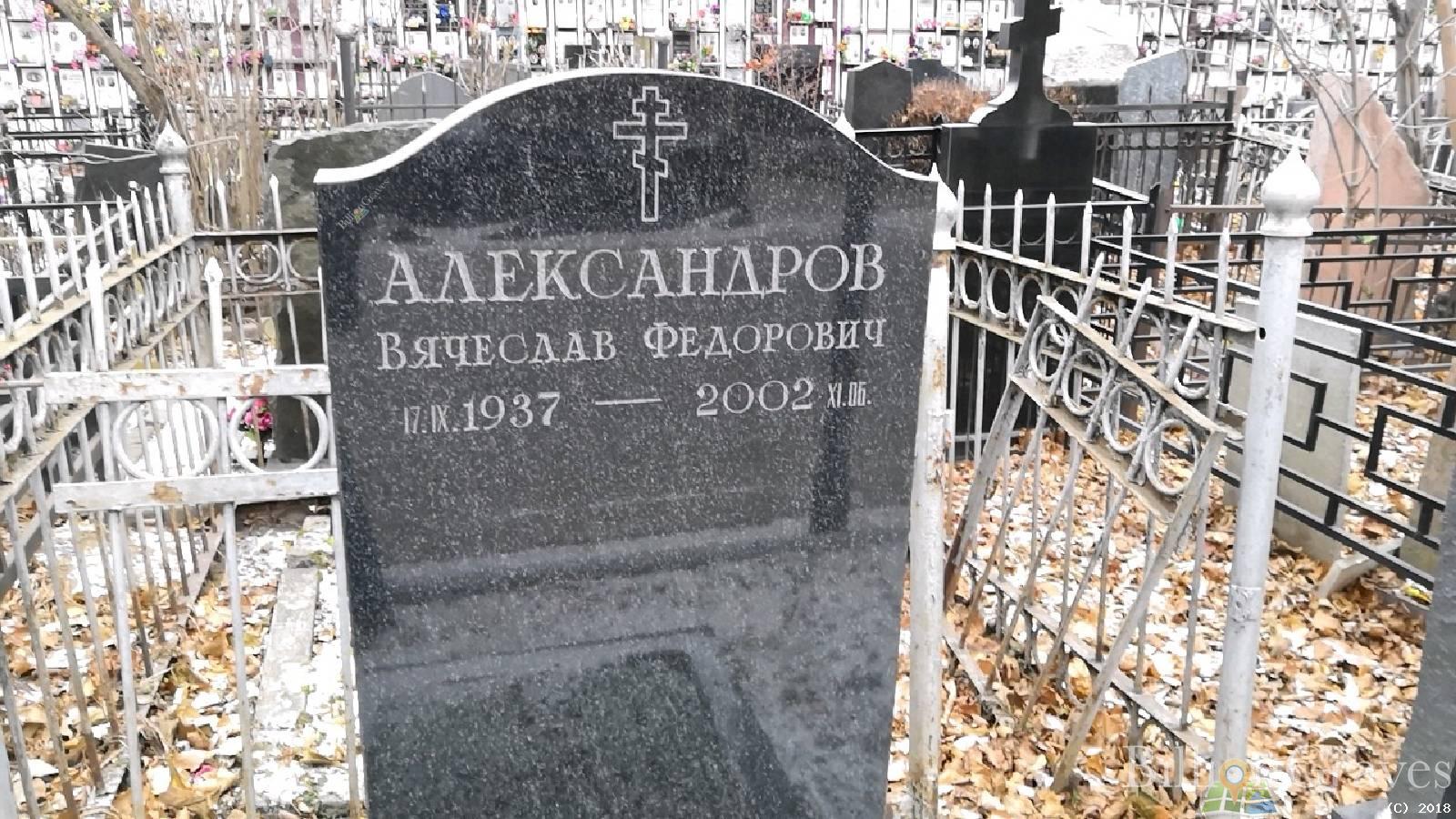 Александров Вячеслав Федорович