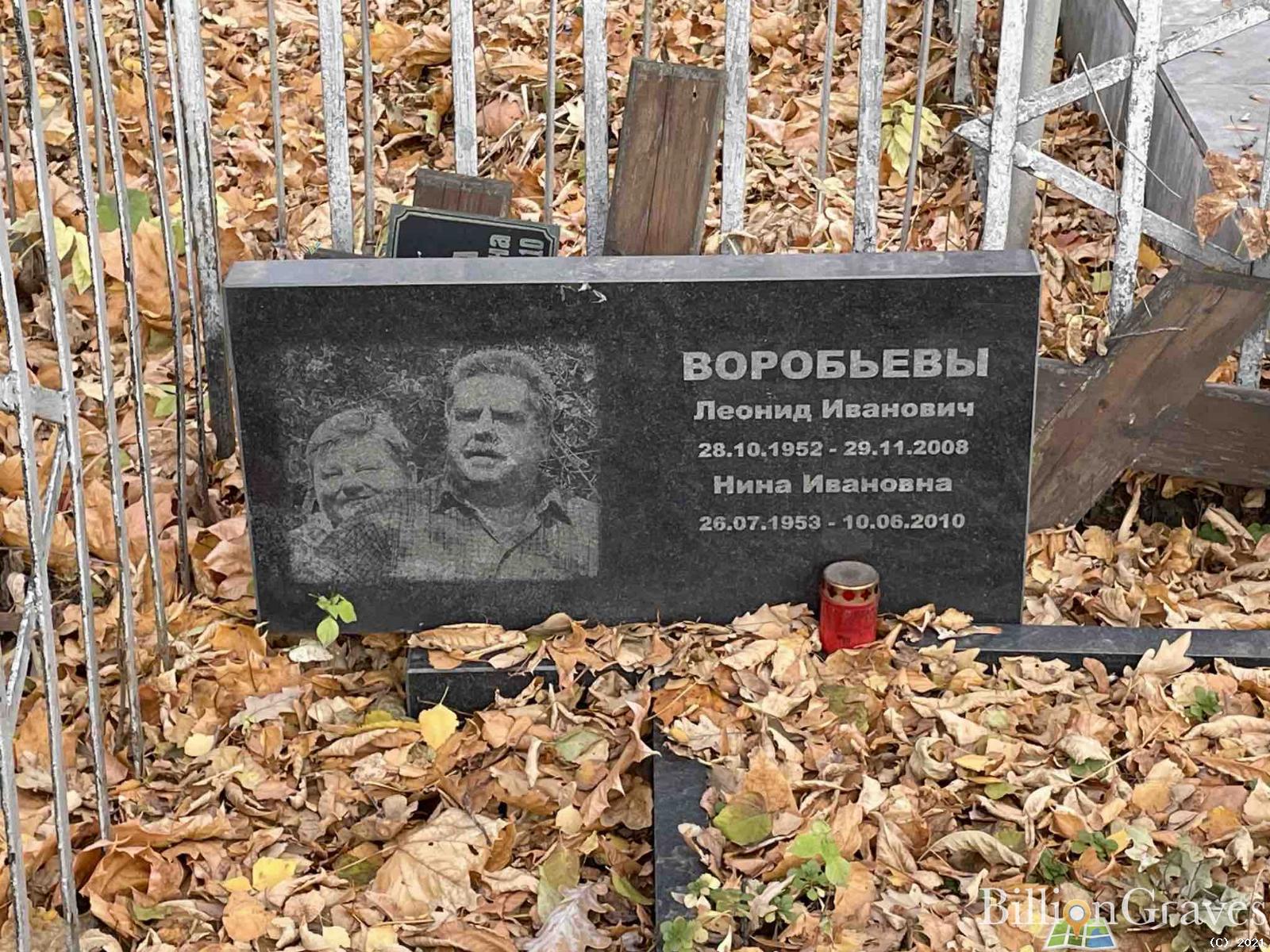Воробьева Нина Ивановна
