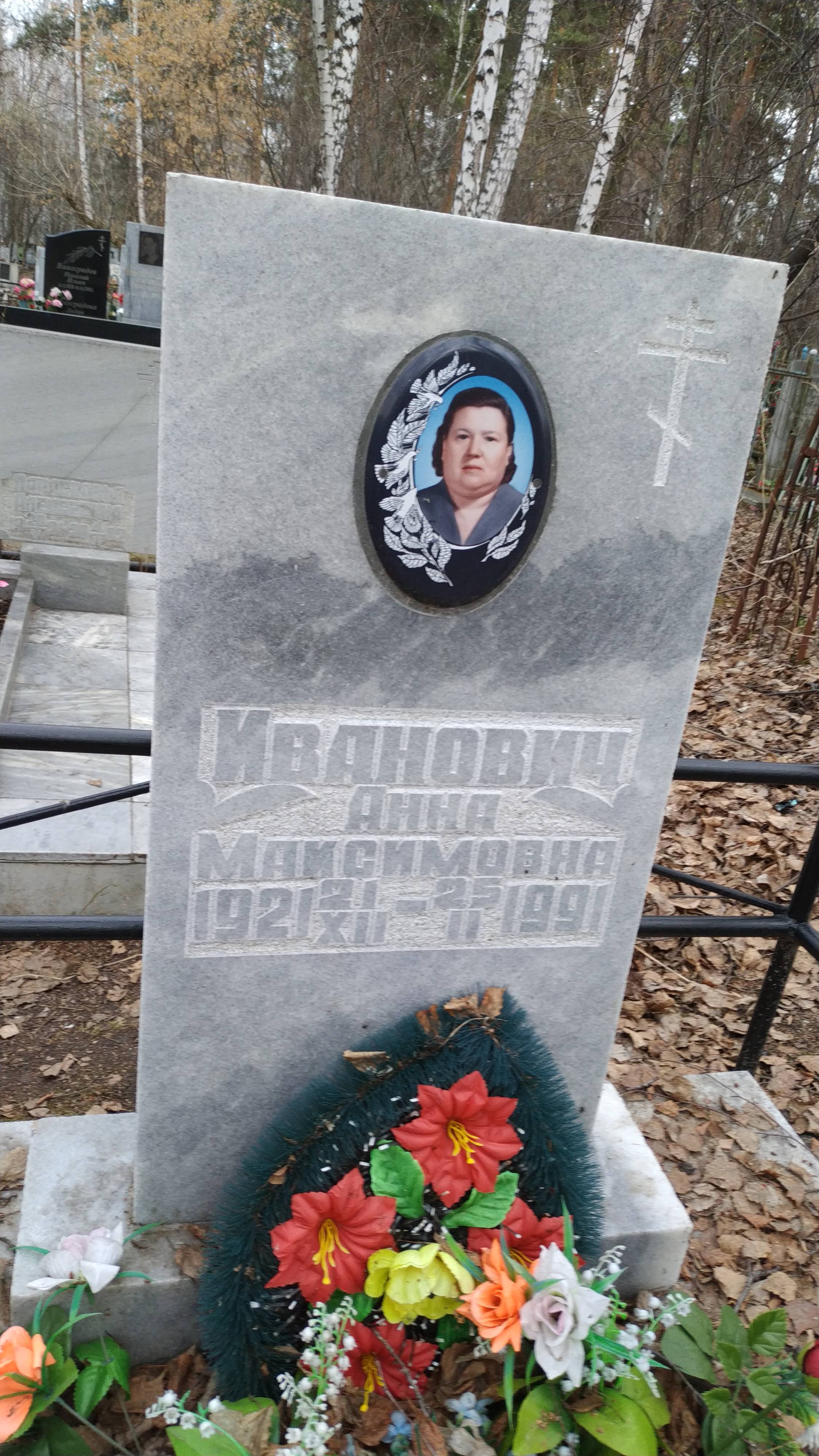 Иванович Анна Максимовна