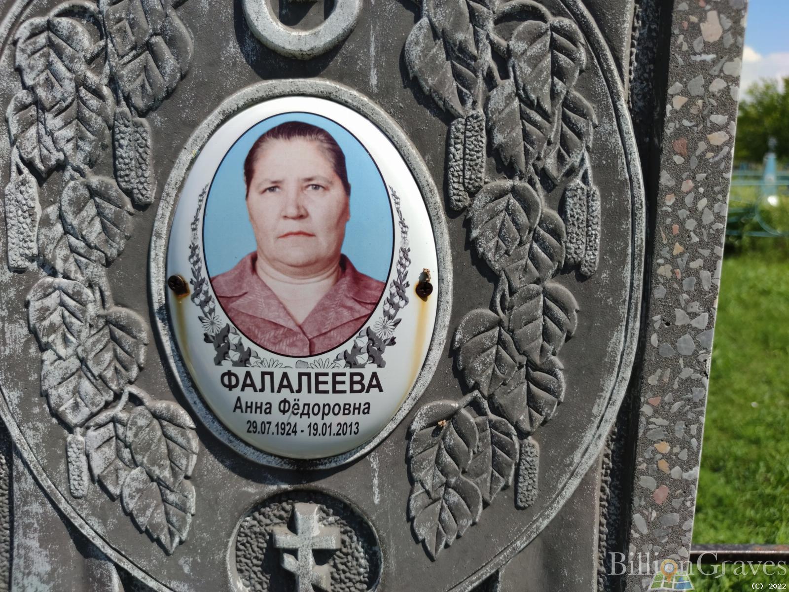 Фалалеева Анна Федоровна