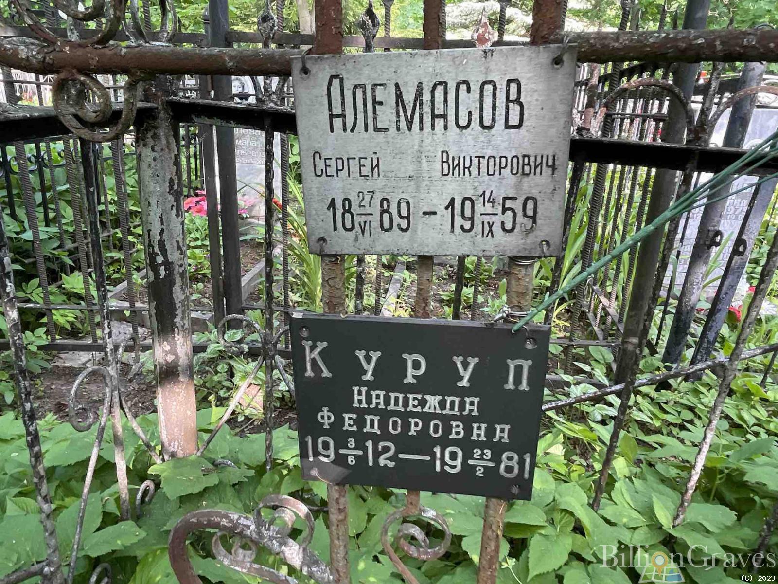 Алемасов Сергей Викторович