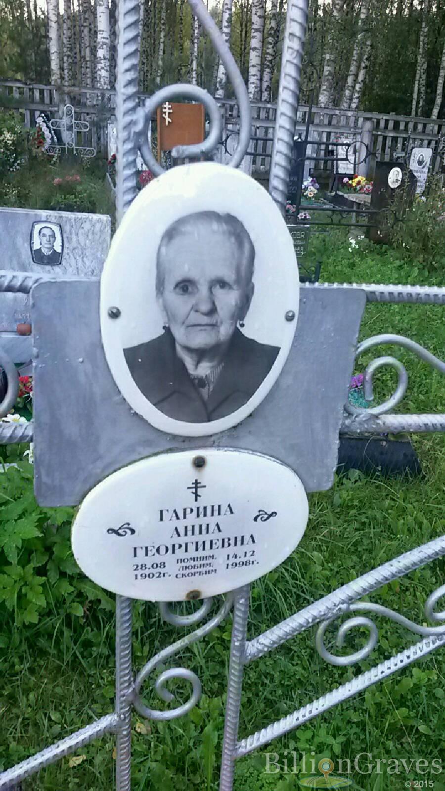 Гарина Анна Георгиевна