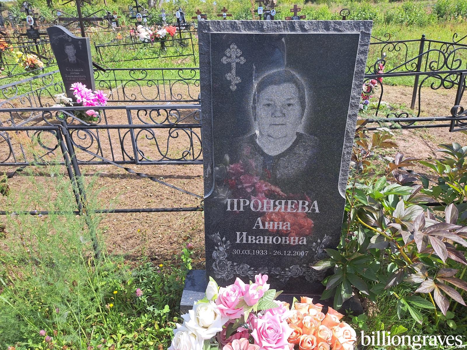 Проняева Анна Ивановна