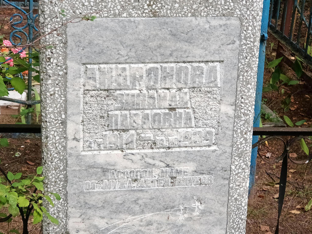 Андронова Зинаида Павловна