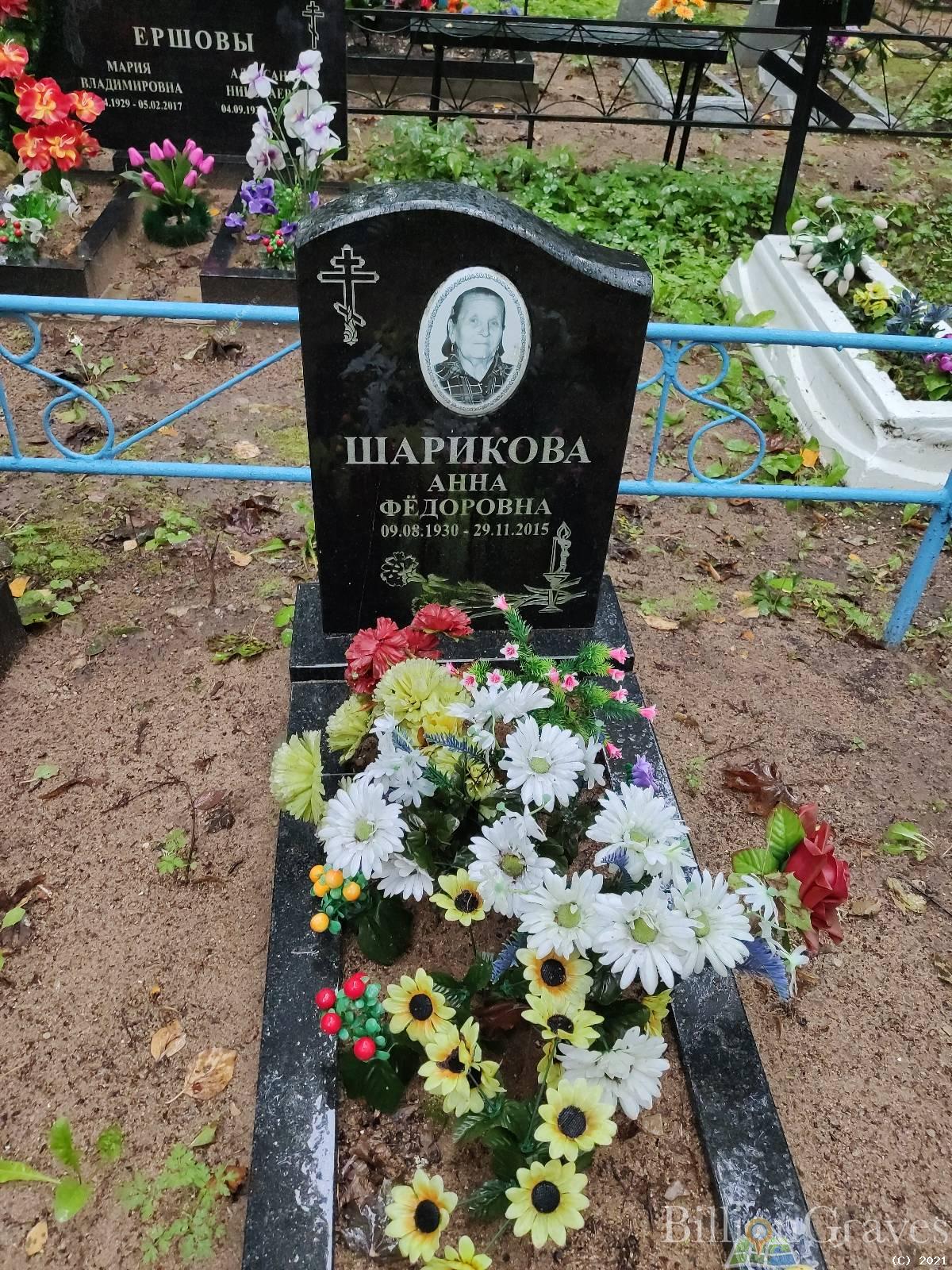 Шарикова Анна Фёдоровна