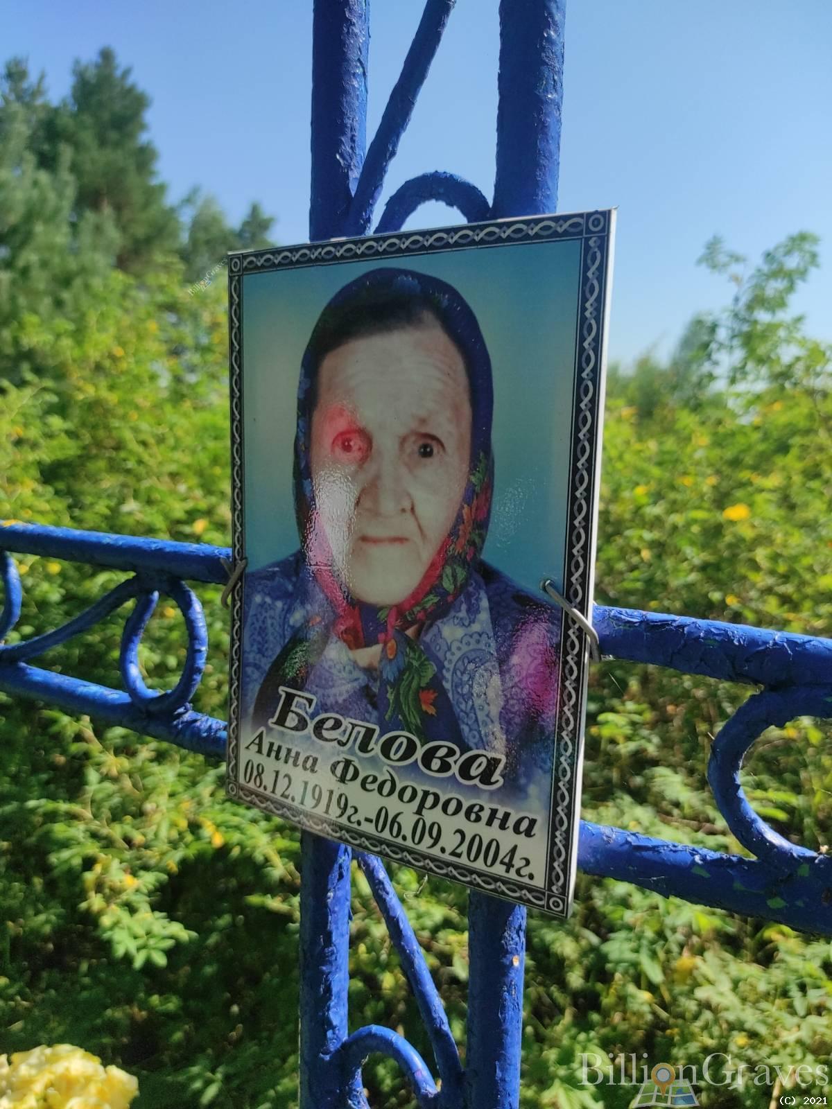 Белова Анна Федоровна