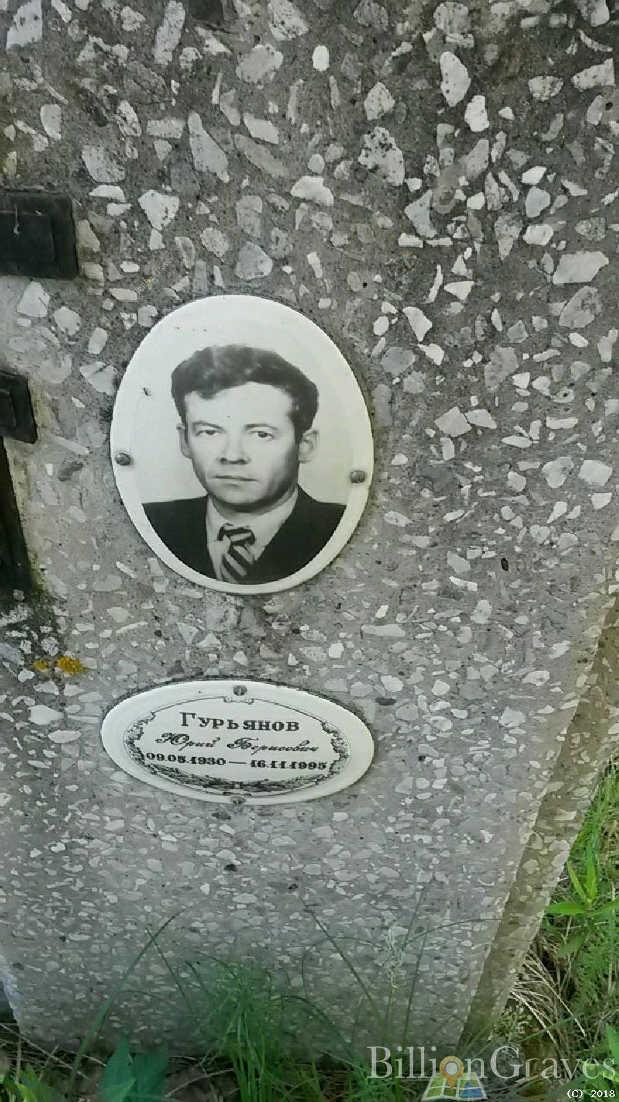 гурьянов юрий борисович