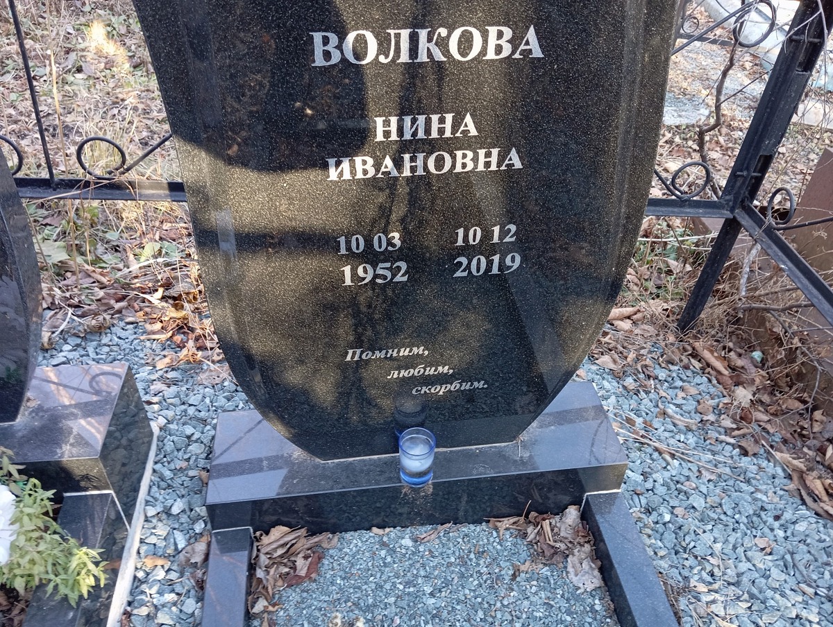 Волкова Нина Ивановна