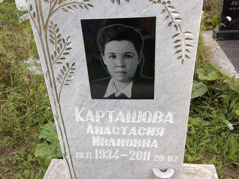 Карташова Анастасия Ивановна