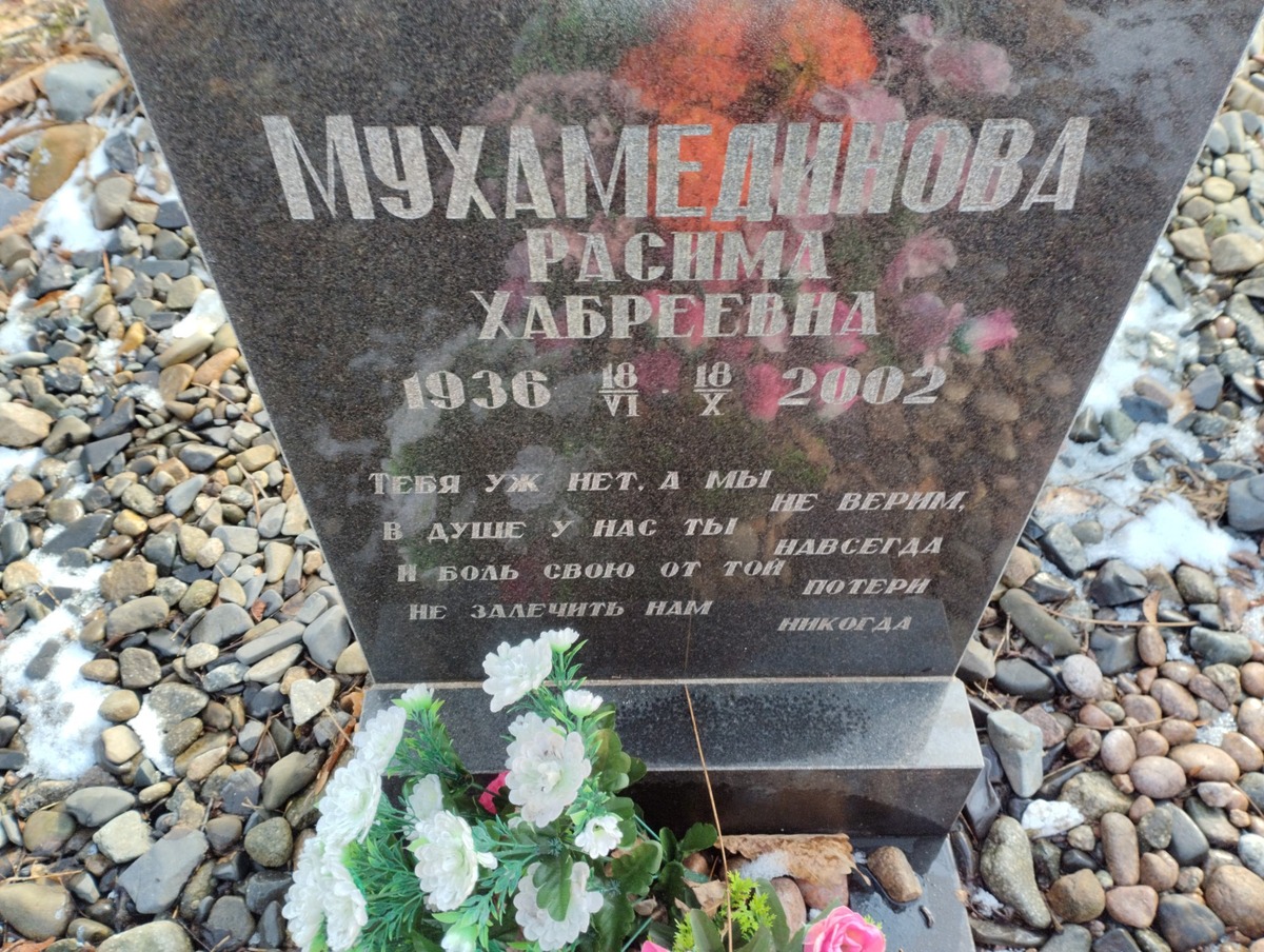 Мухамединова Расима Хабреевна