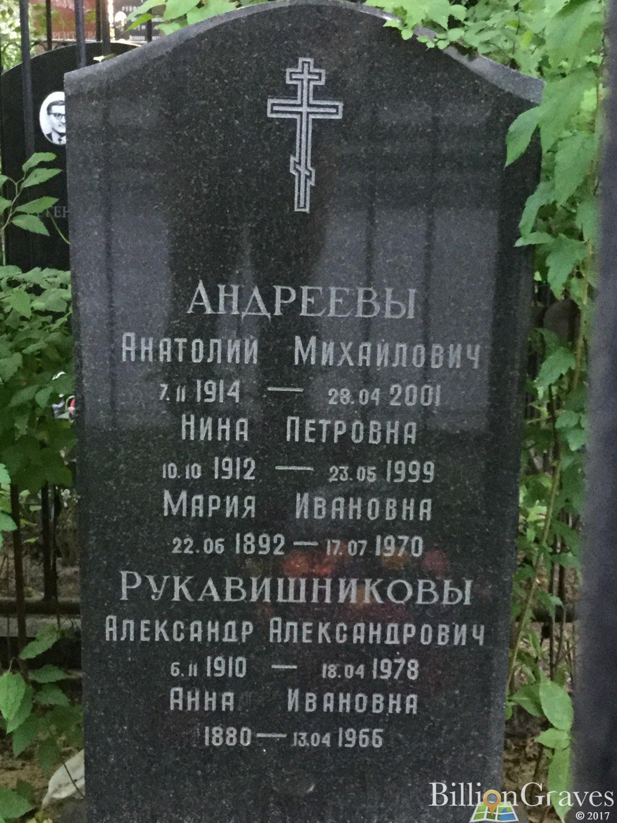 Андреева Нина Сергеевна