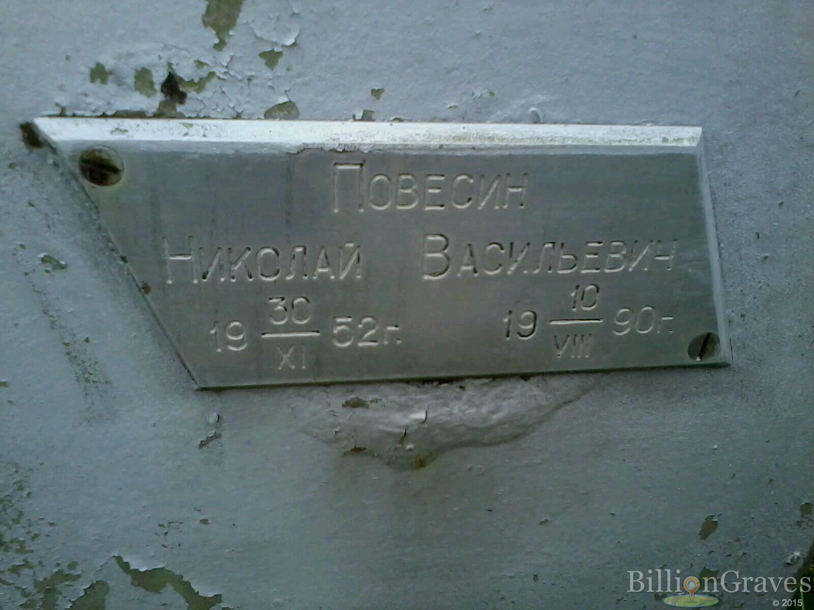 Повесин Николай Васильевич