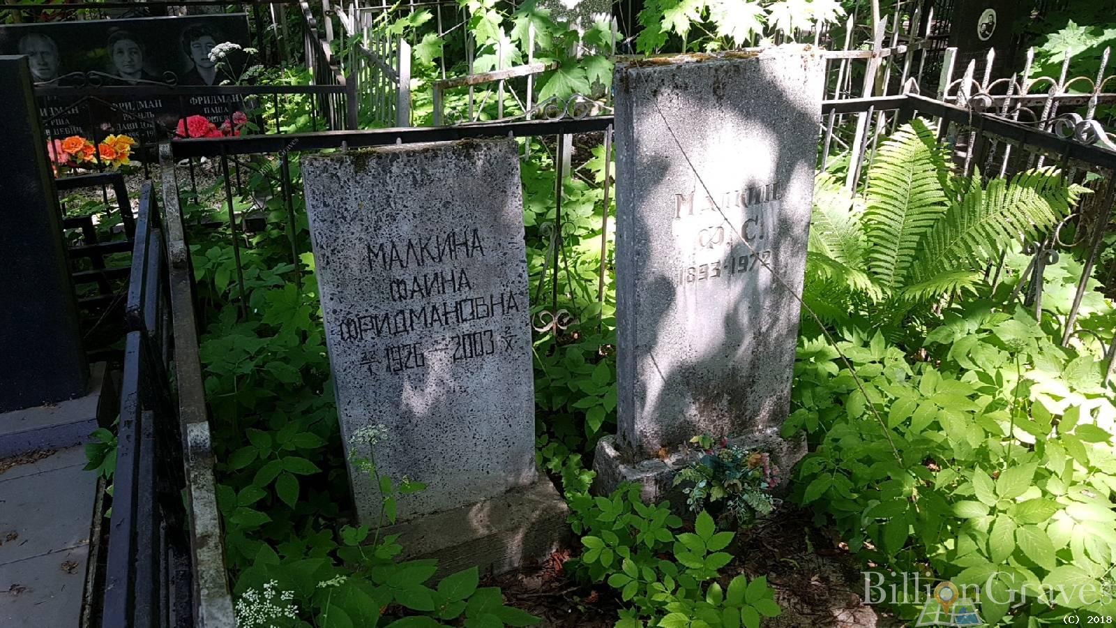 Малкина Фаина Фридмановна