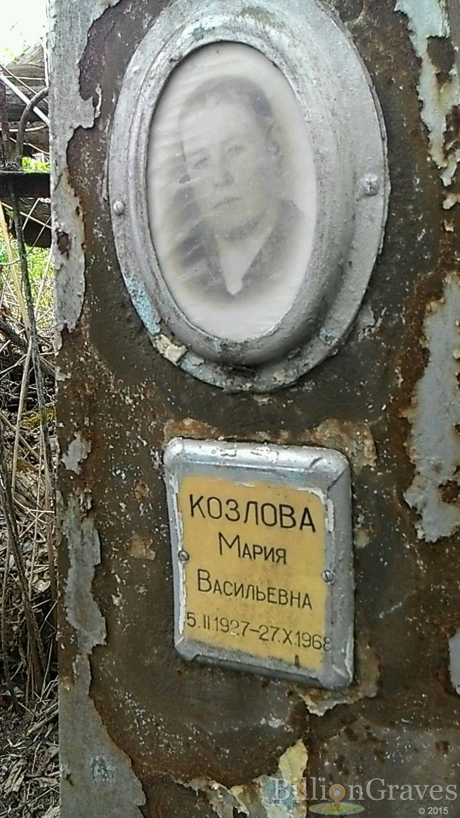 Козлова Мария Васильевна