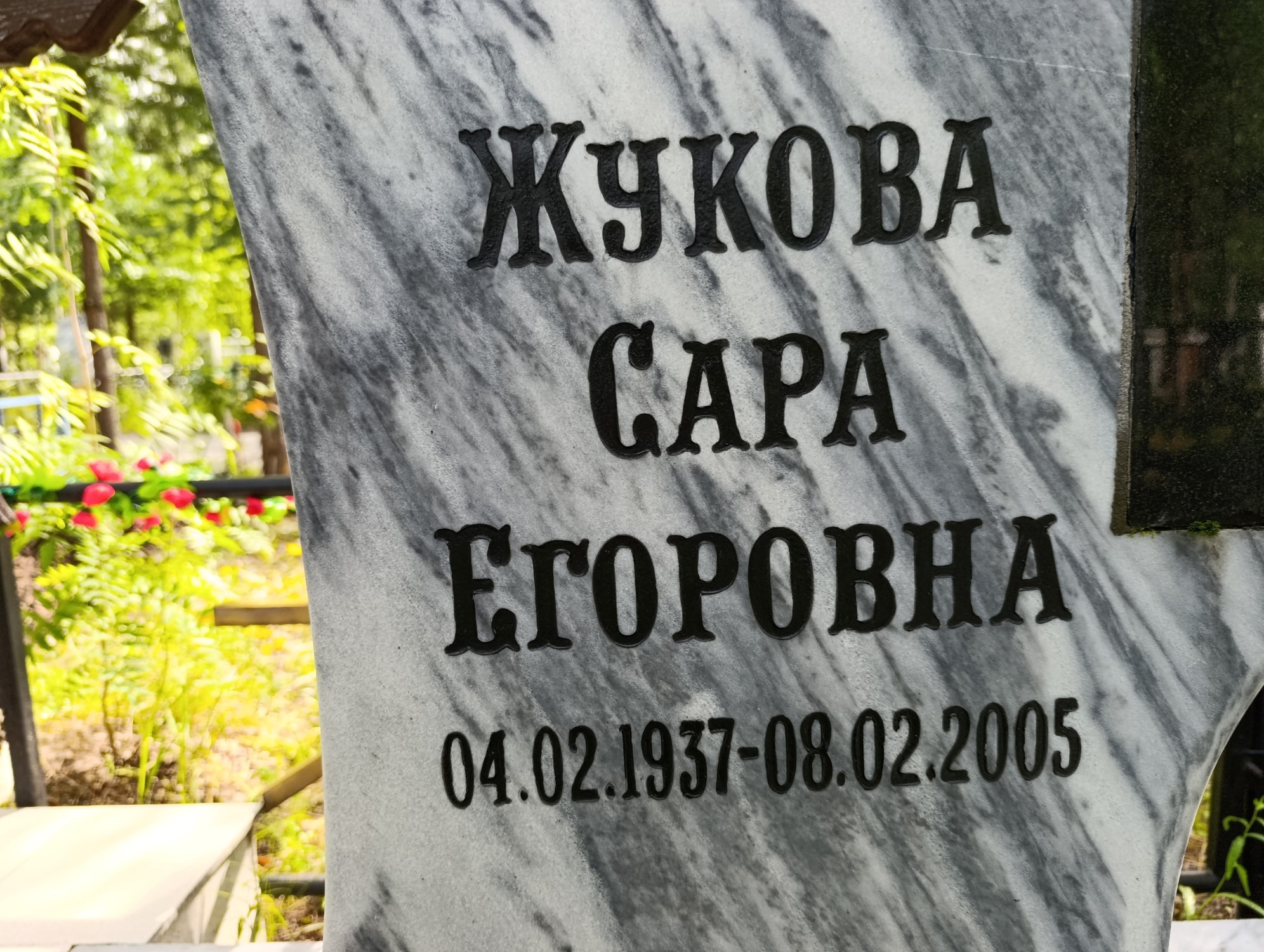Жукова Сара Егоровна