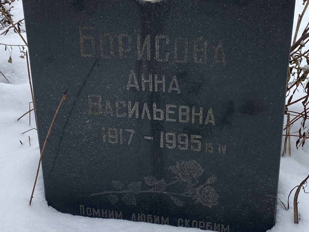 Борисова Анна Васильевна