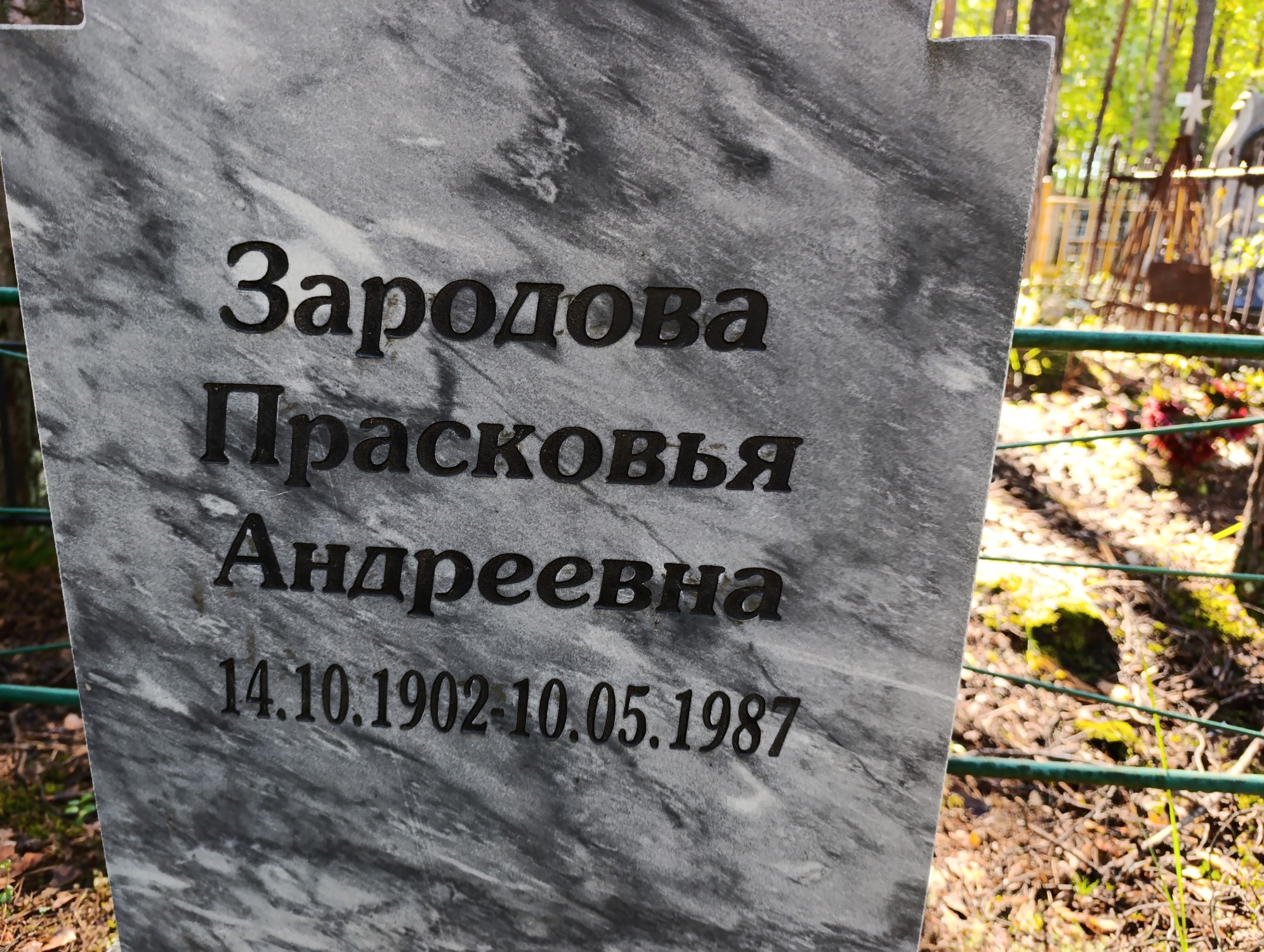 Зародова Прасковья Андреевна
