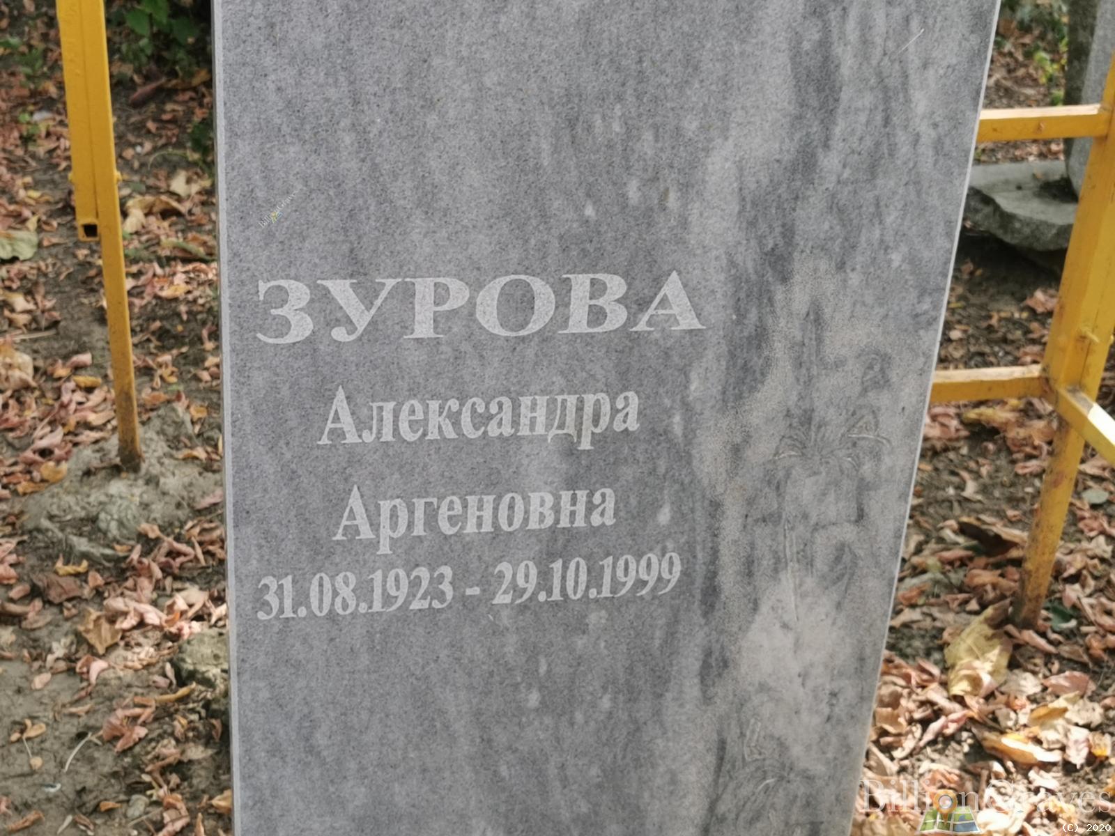 Зурова Александра Аргеновна