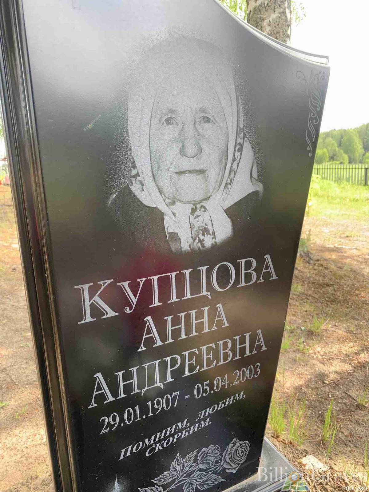 Купцова Анна Андреевна