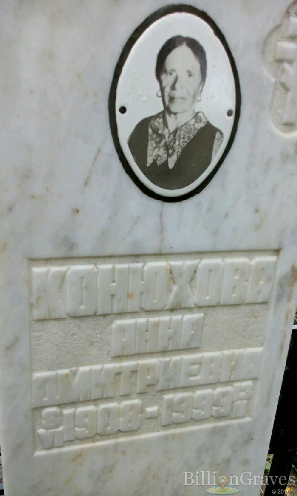 Конюхова Анна Дмитриевна