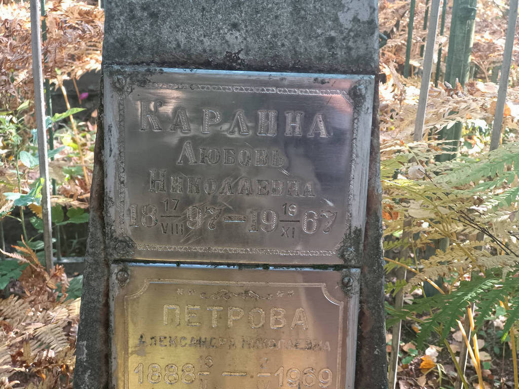 Карлина Любовь Николаевна