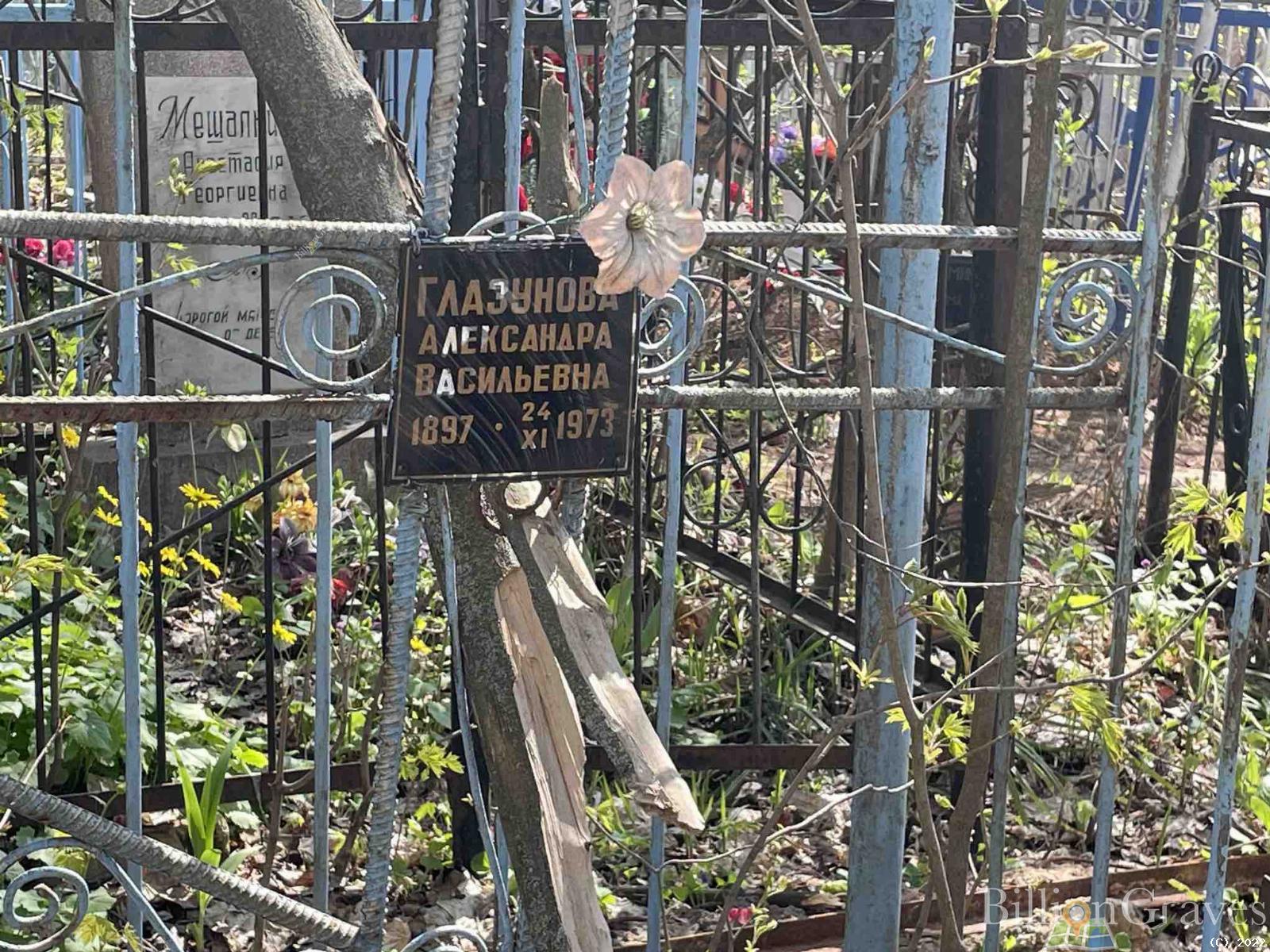 Глазунова Александра Васильевна