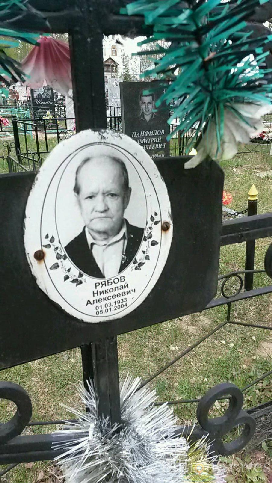 рябов николай алексеевич