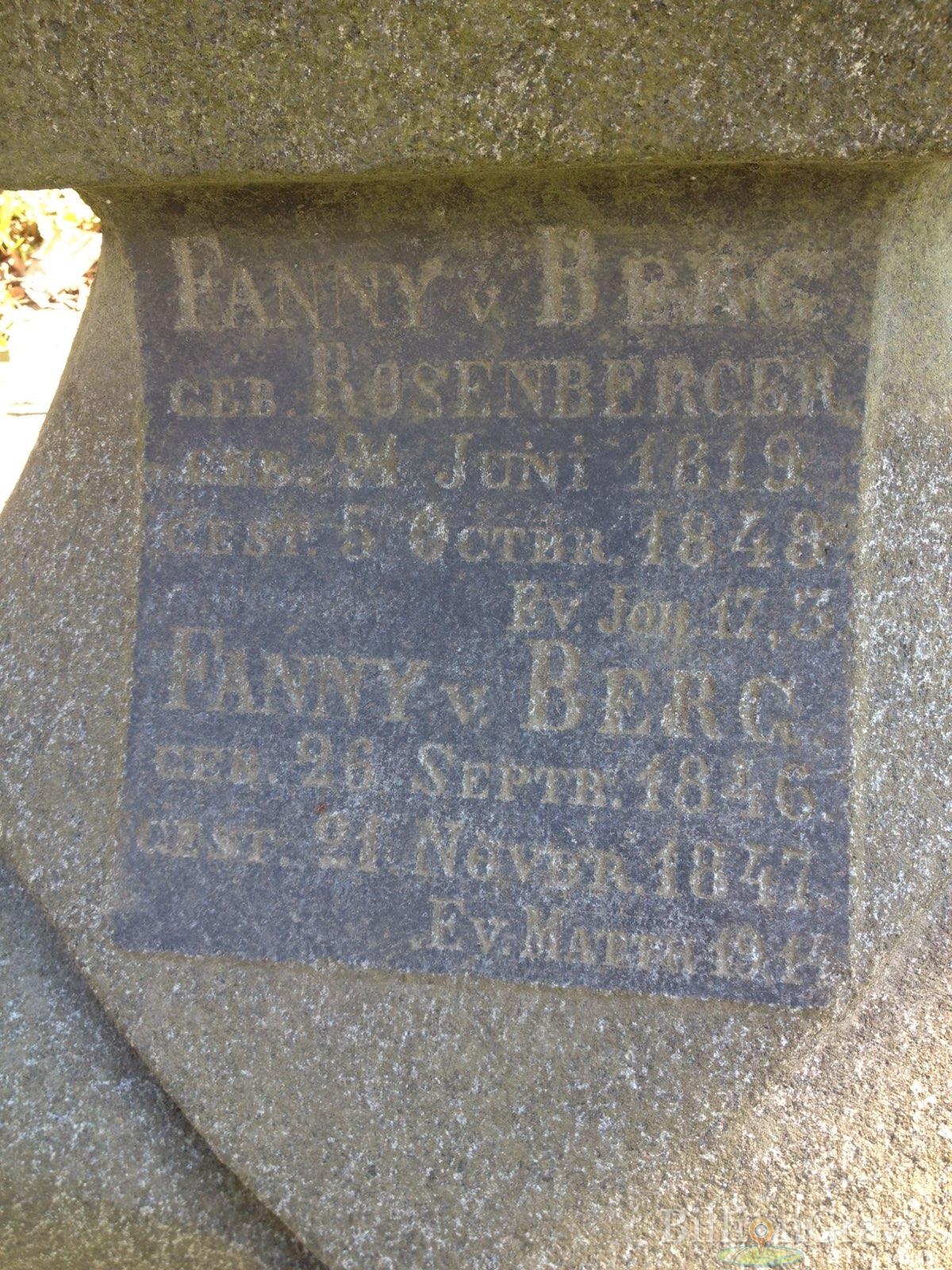 von Berg Fanny