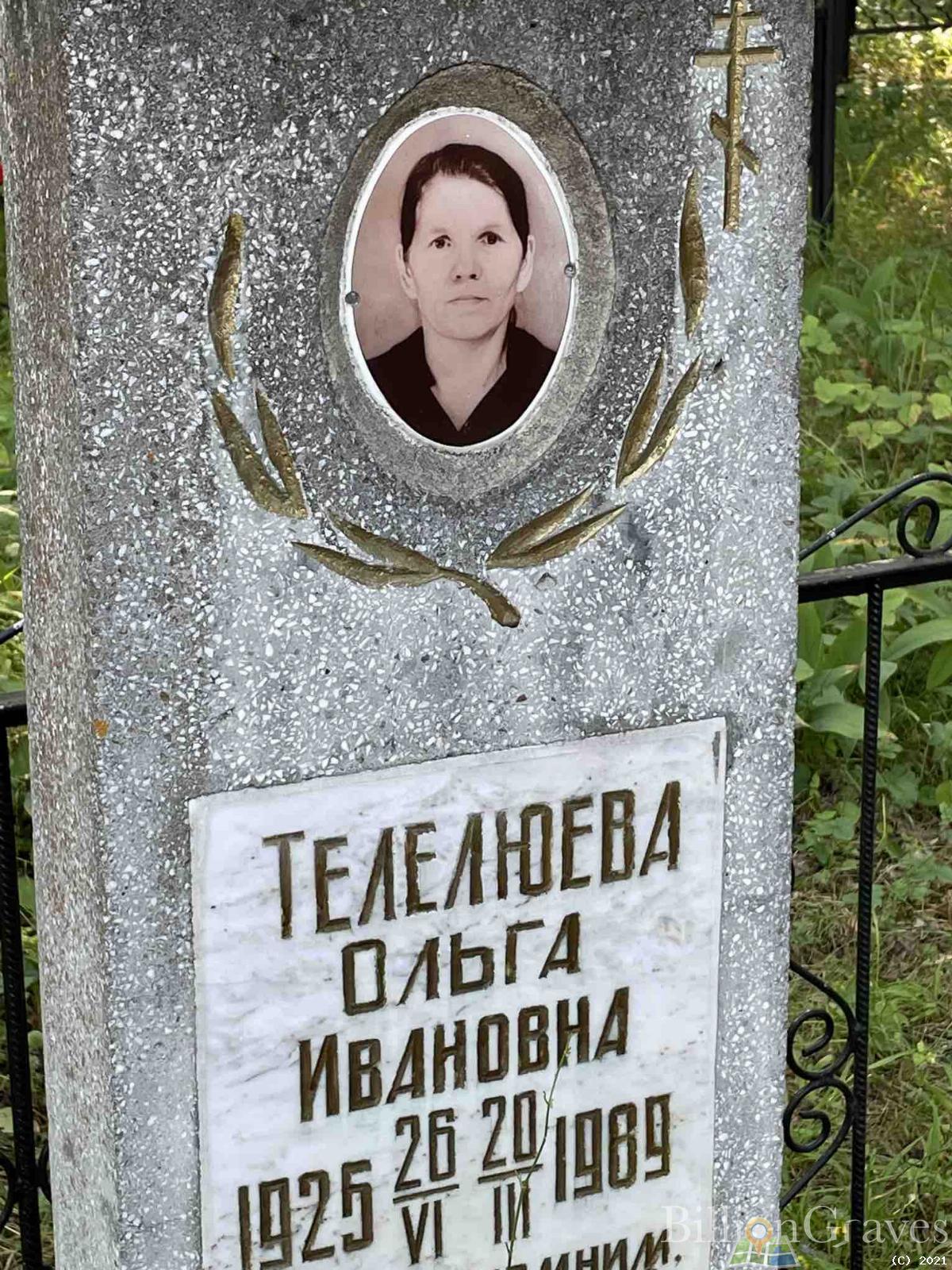 Телелюева Ольга Ивановна