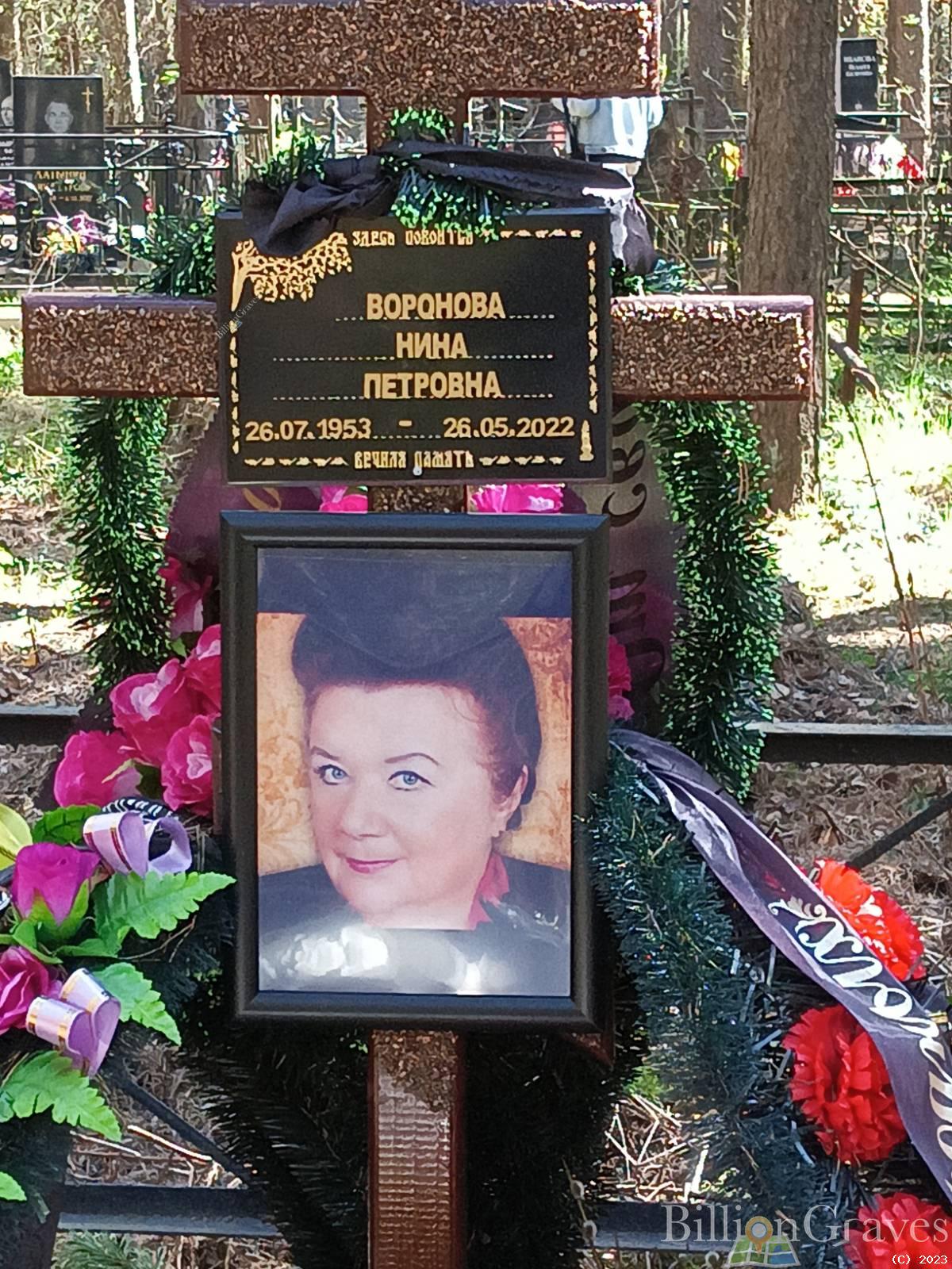 Воронова Нина Петровна