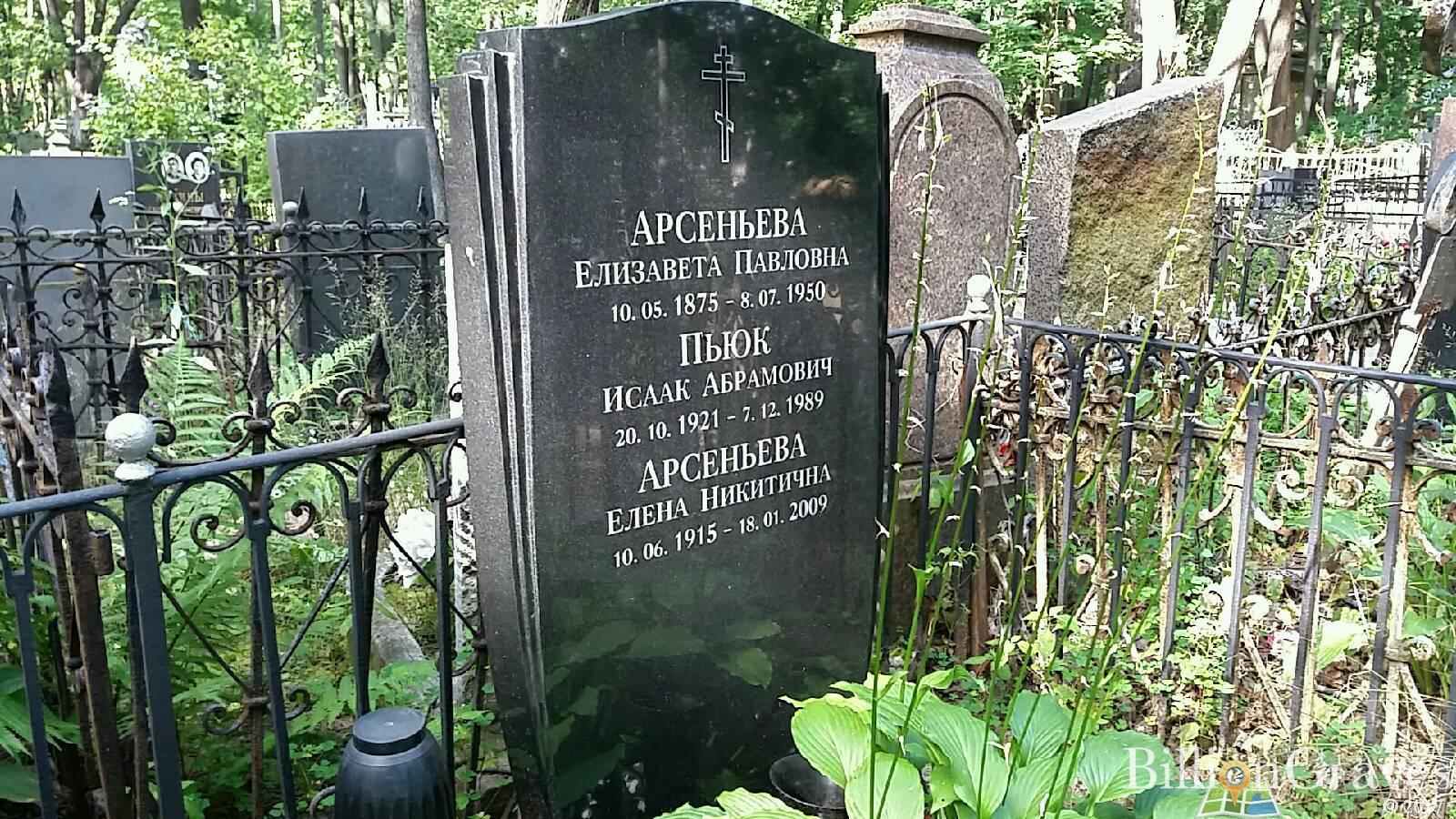 Арсеньева Елизавета Павловна