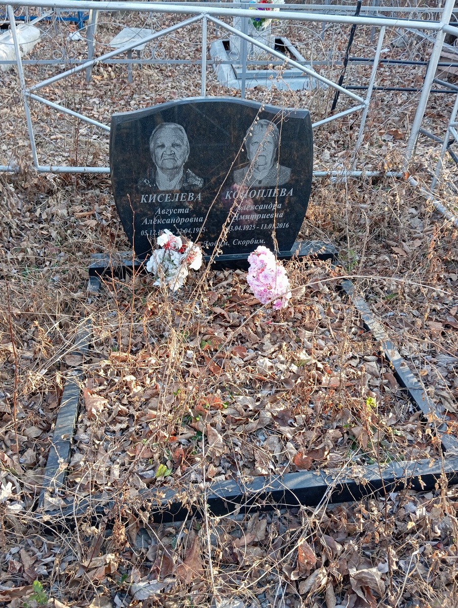 Коноплева Александра Дмитриевна