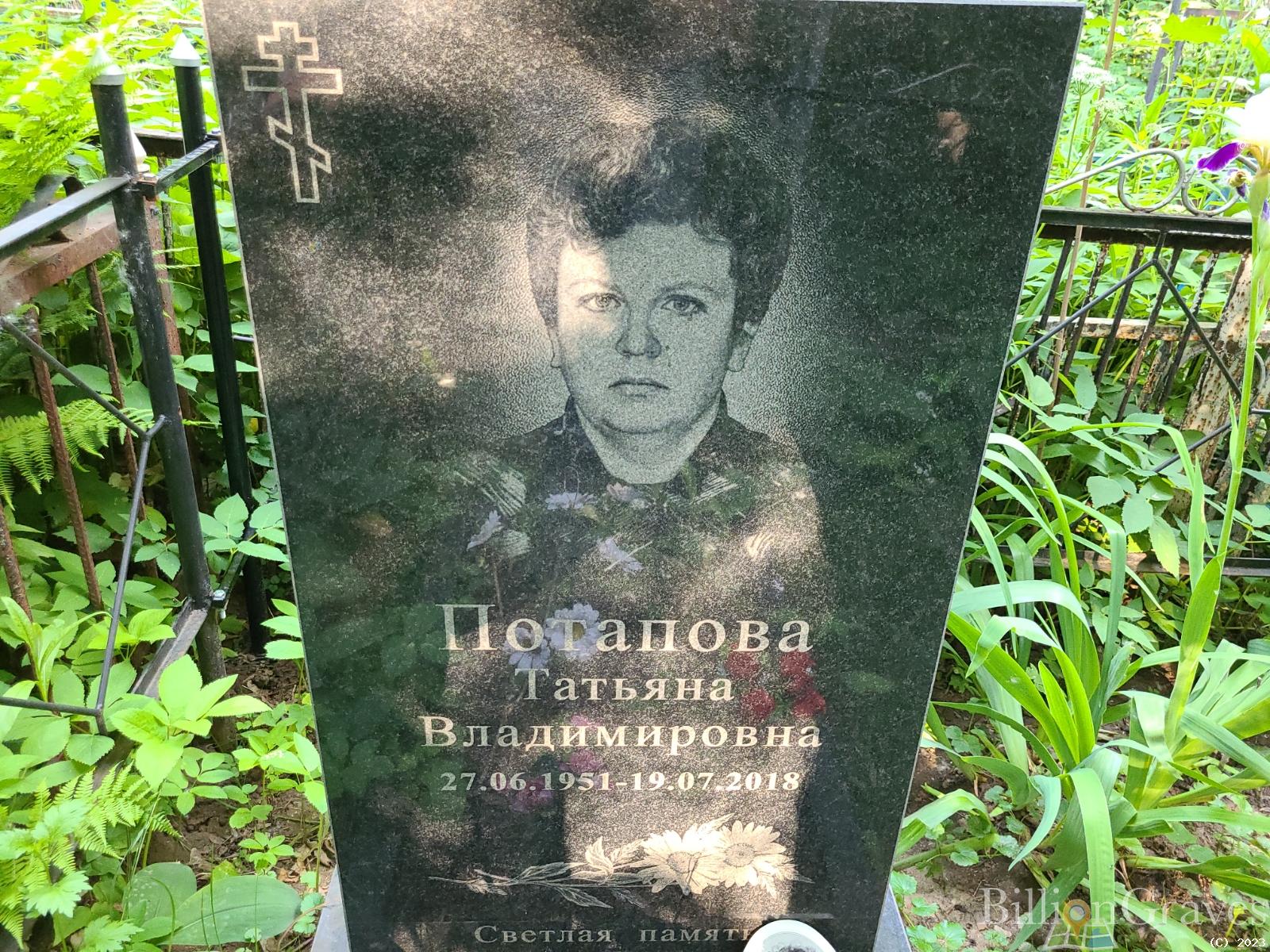 Потапова Татьяна Владимировна