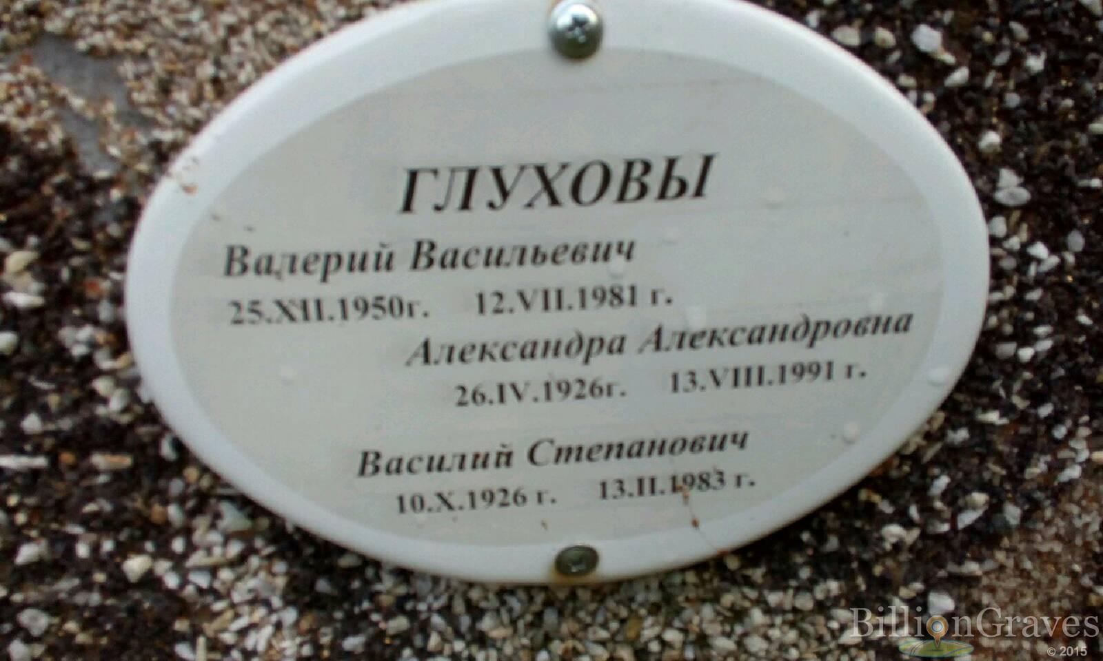 Глухов Валерий Васильевич
