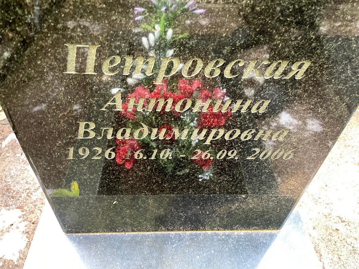 Петровская Антонина Владимировна