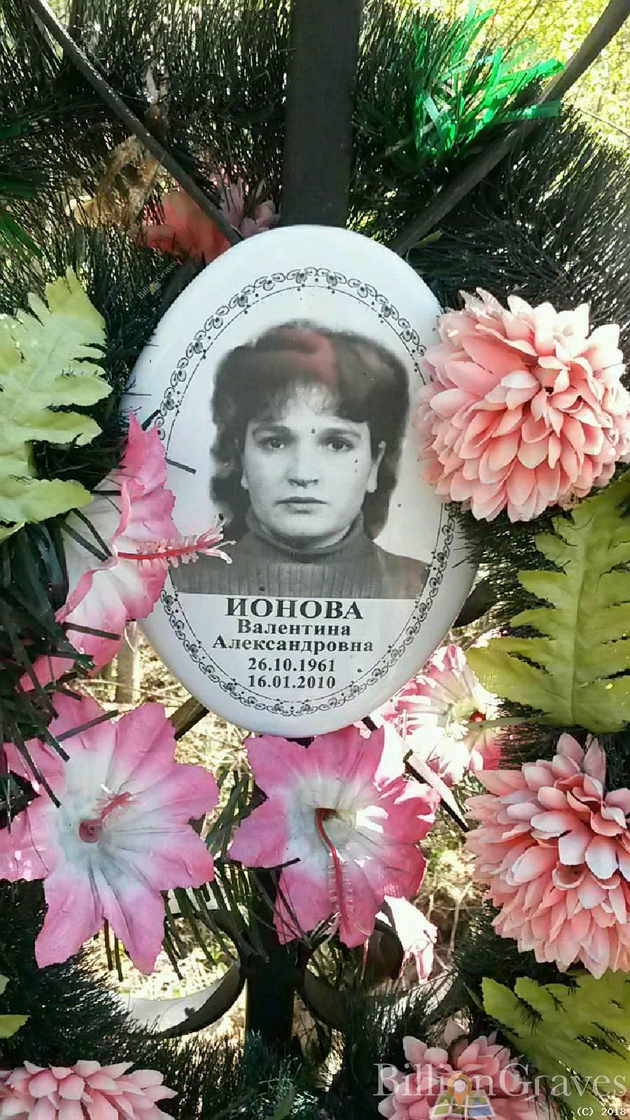 Ионова Валентина Александровна
