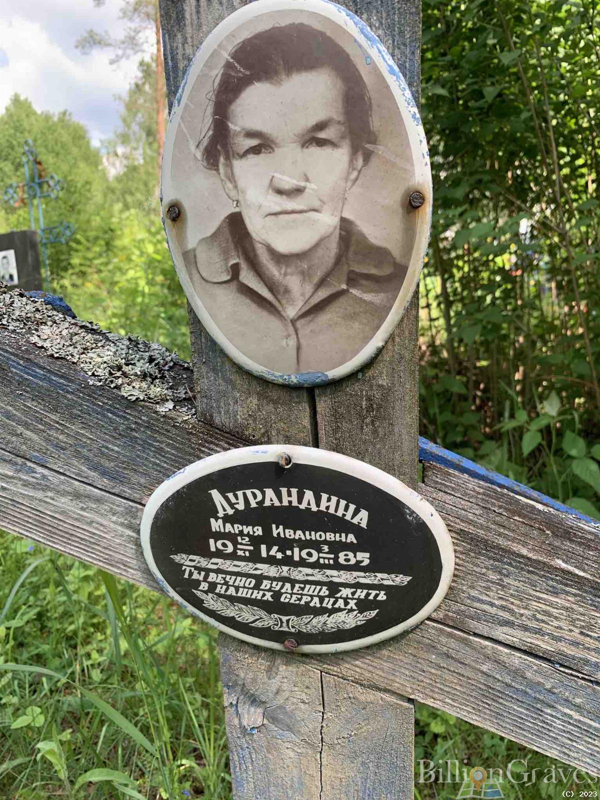 Дурандина Мария Ивановна