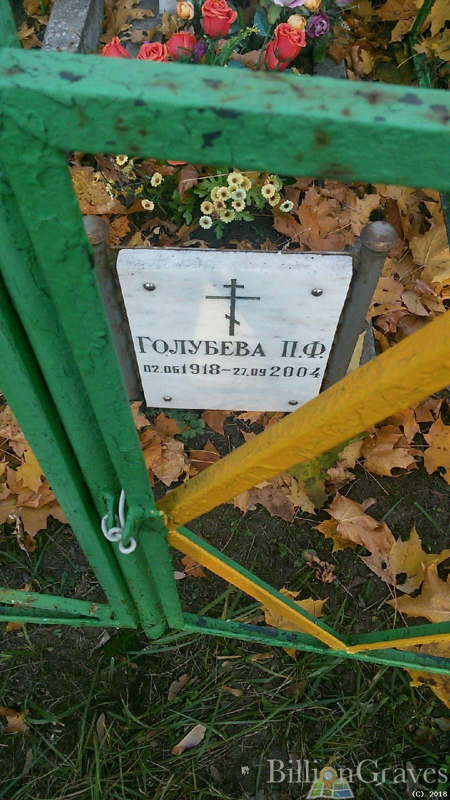Голубева П. Ф.