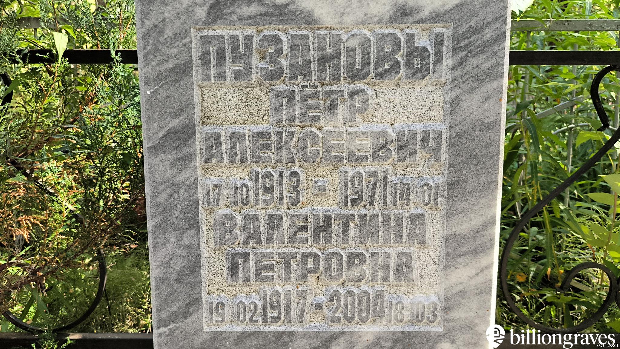 Пузанова Валентина Петровна