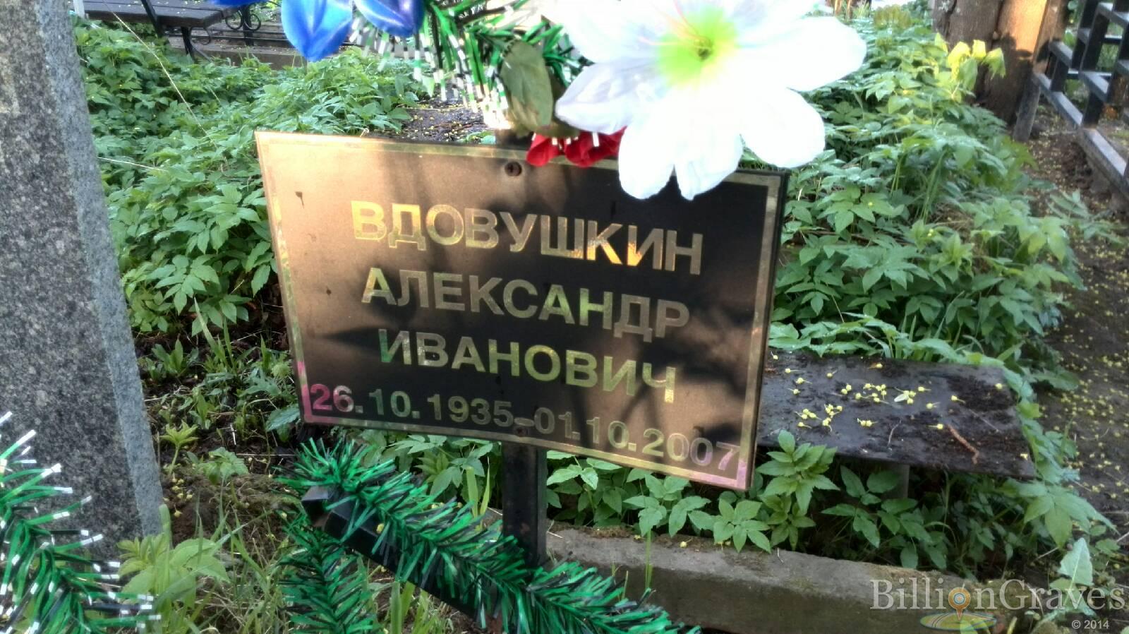 Вдовушкин Александр Иванович