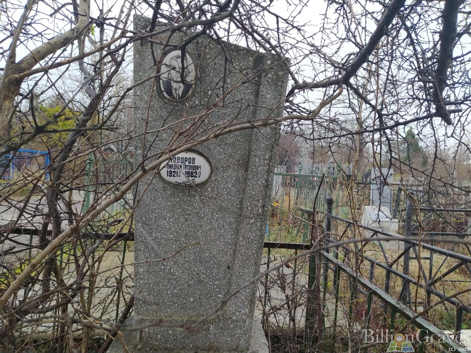 Говоров Николай Тихонович