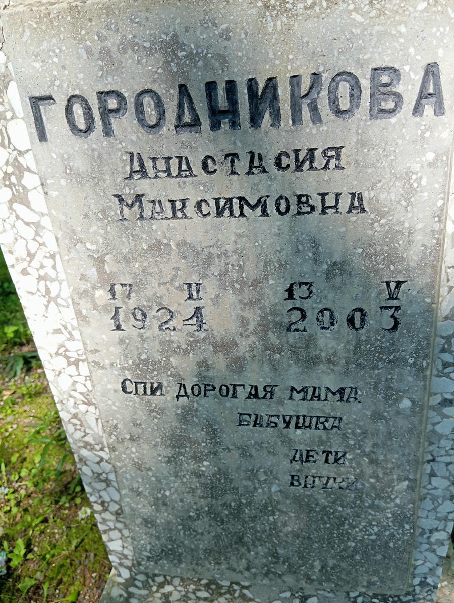 Городникова Анастасия Максимовна