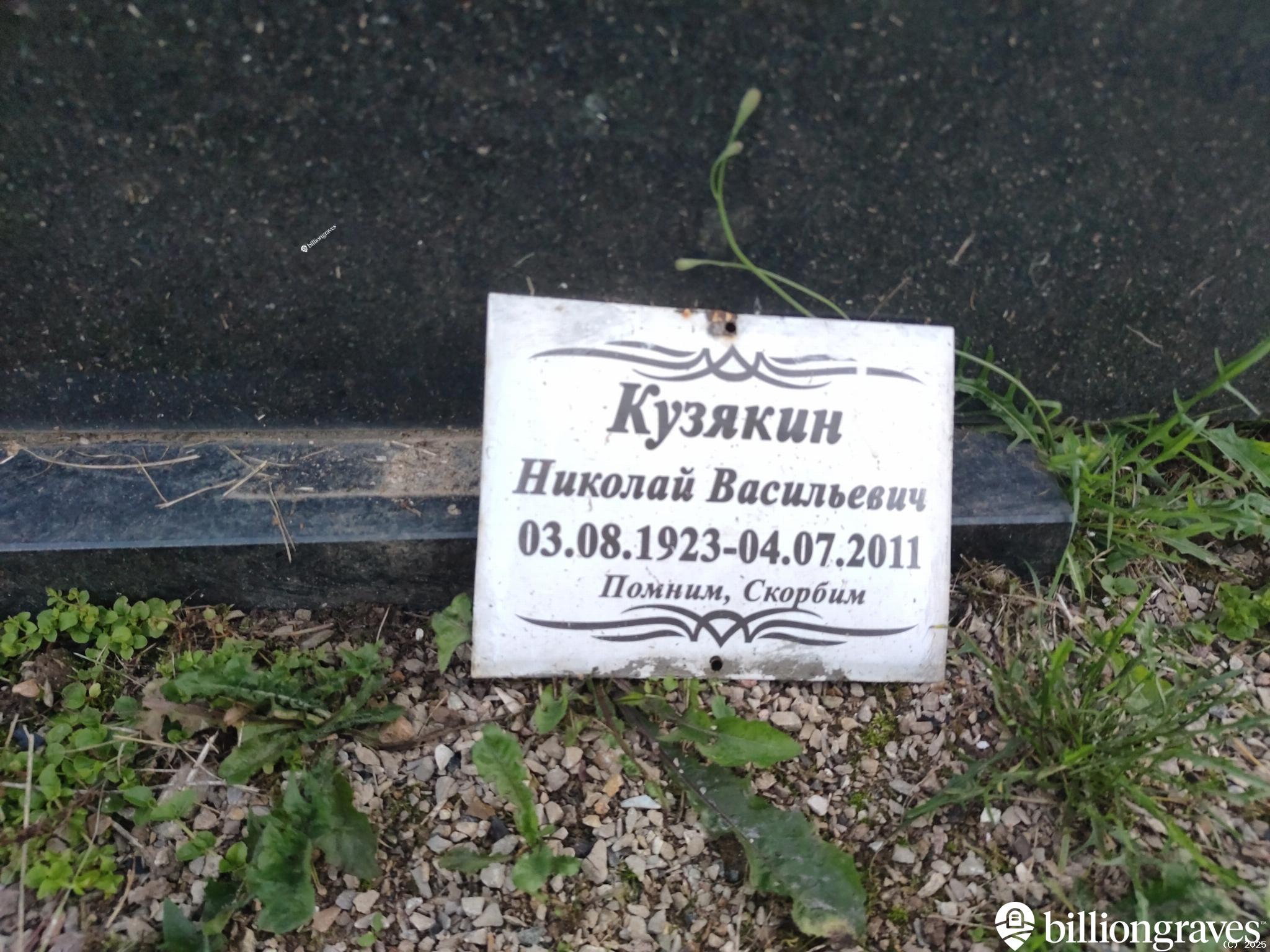 Кузякин Николай Васильевич