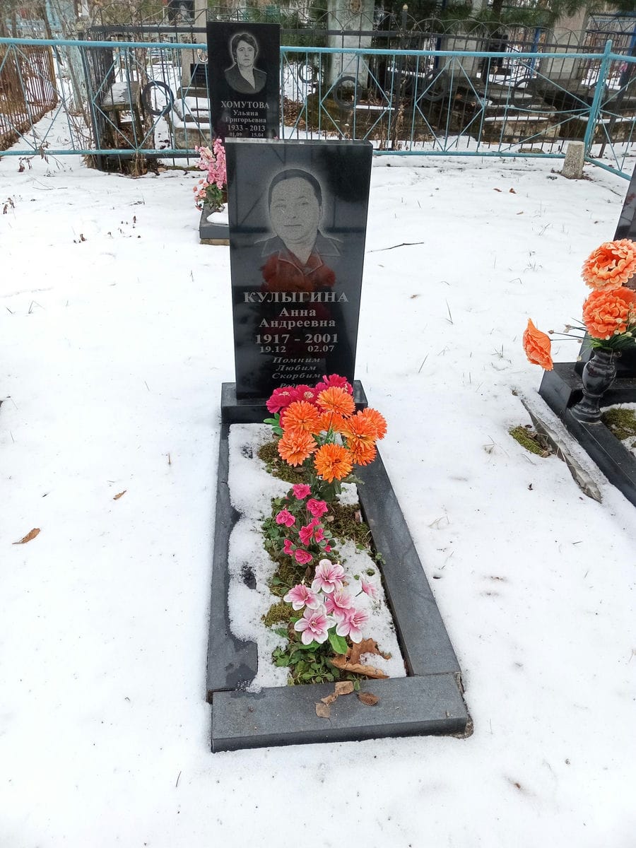 Кулыгина Анна Андреевна