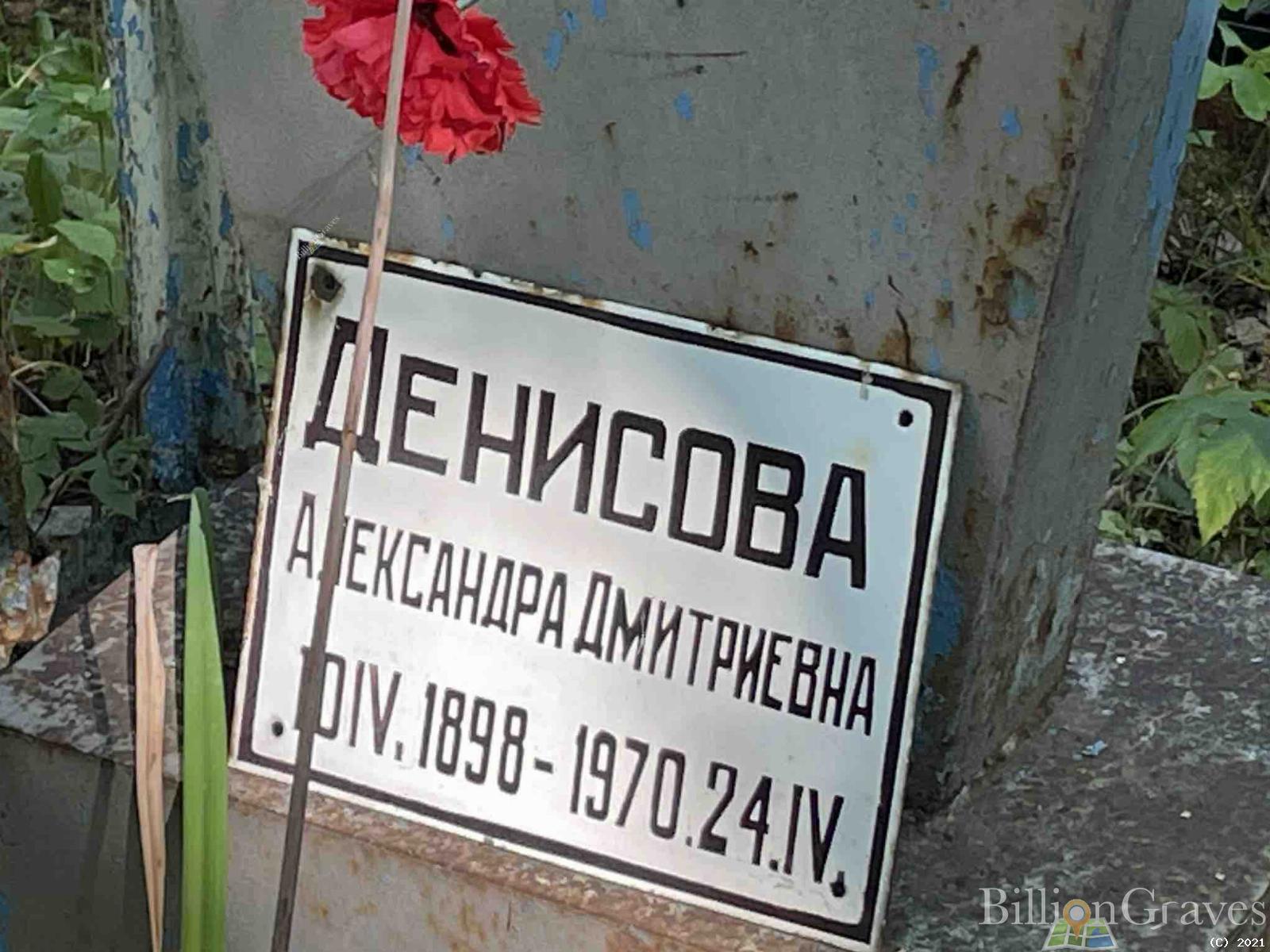 Денисова Александра Дмитриевна